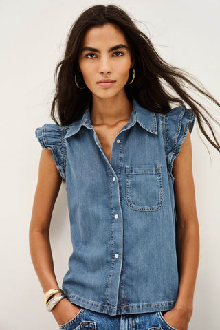 Denimhemd Yoyo Blau