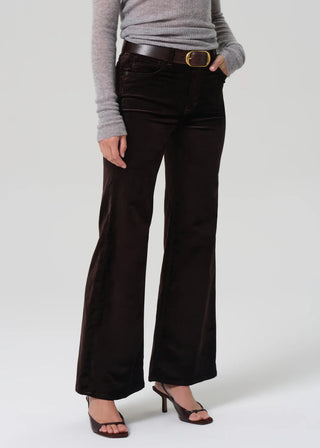 Kimberly 70s Flare Velvet Hose