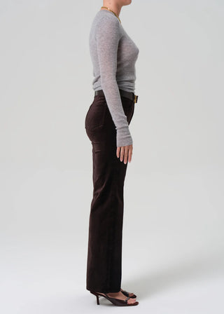 Kimberly 70s Flare Velvet Hose