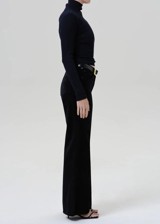 Kimberly 70s Flare Velvet Hose