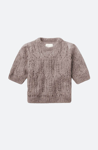 Odette Puffärmel Pullover