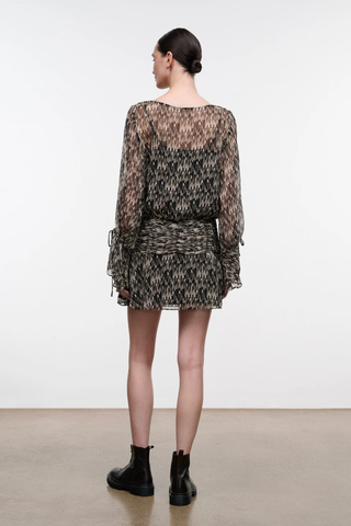 Beatrix Kleid Porcupine Quill