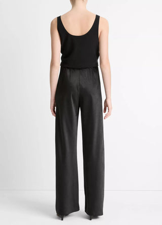COLETTE HIGH WAIST FLUID SATIN BIAS HOSE
