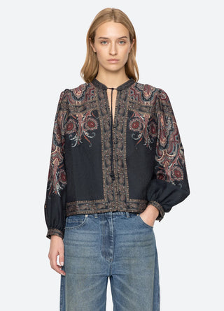 Hyacinth Bluse