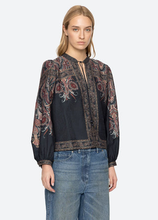 Hyacinth Bluse