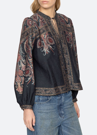 Hyacinth Bluse