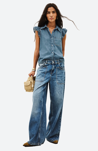 Denimhemd Yoyo Blau