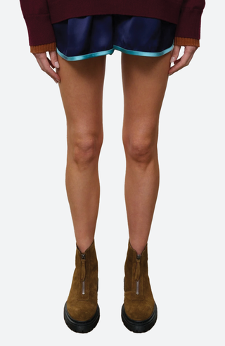 MILES ZIP ANKLE BOOT CIGAR