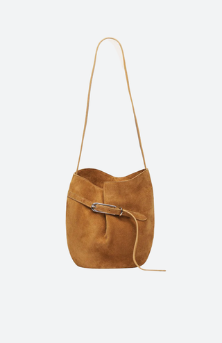 Belted Bucket Bag Sand