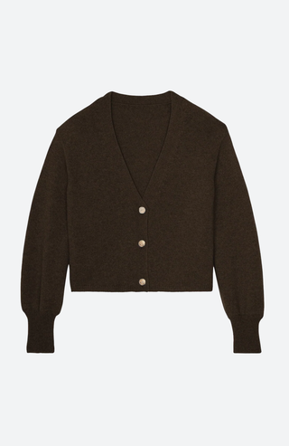 Matilda Cardigan mit V-Ausschnitt von Linnea Lund - Made in Italy