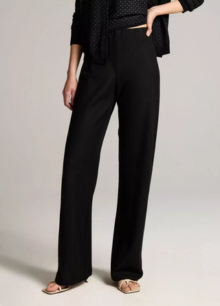 Colette High-Rise Flanellhose aus italienischer Wolle