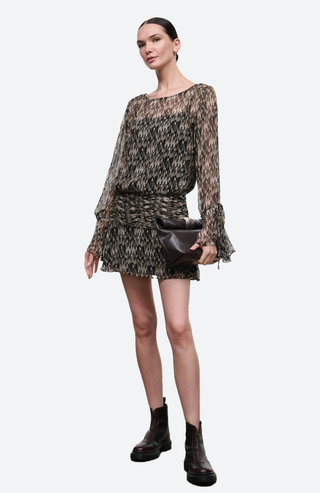 Beatrix Kleid Porcupine Quill