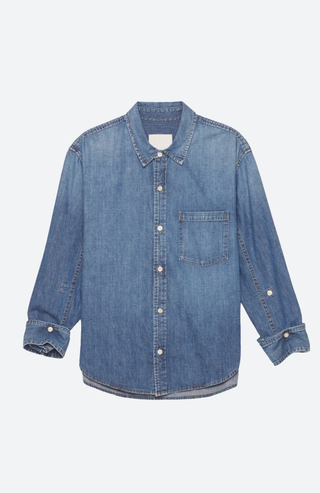 Kayla Jeanshemd in blau von Citizens of Humanity