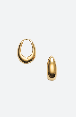 Golden Curve Hoops Petit von ANNI LU