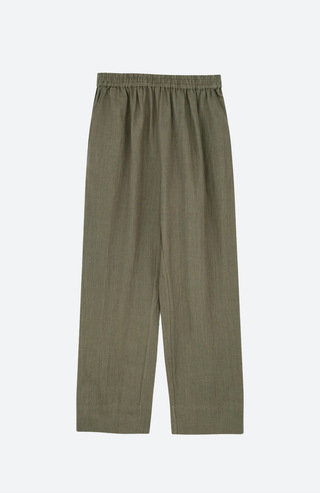 Vetiver Leinenhose von Skall Studio