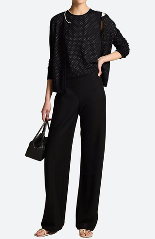 Colette High-Rise Flanellhose aus italienischer Wolle