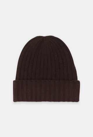 Kaschmir-Beanie in Expresso