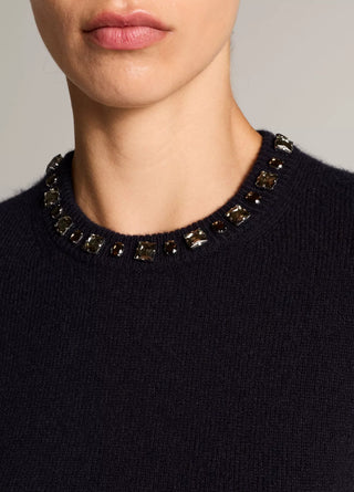 GEM EMBELLISHED Pullover