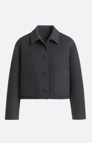 Kurze Jacke aus Woll- und Kaschmirmischung von Vince