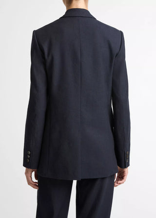 Blazer aus Leinengemisch