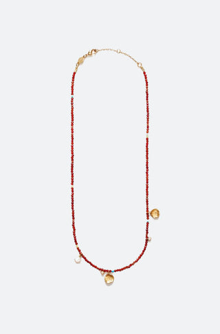 Maroon Harmony Necklace ANNI LU