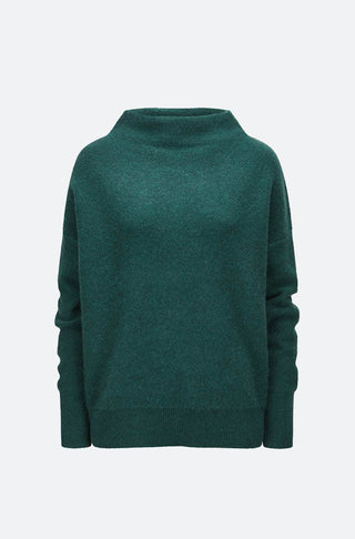 Cashmere Pullover mit Trichterkragen 
Vince