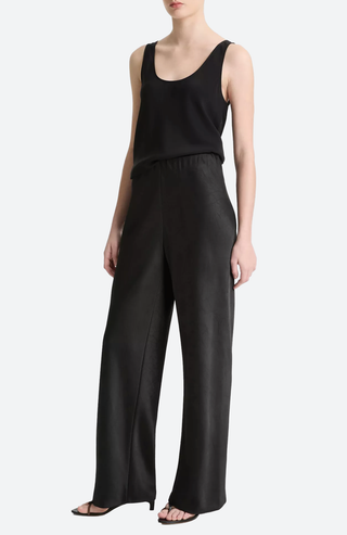 COLETTE HIGH WAIST FLUID SATIN BIAS HOSE