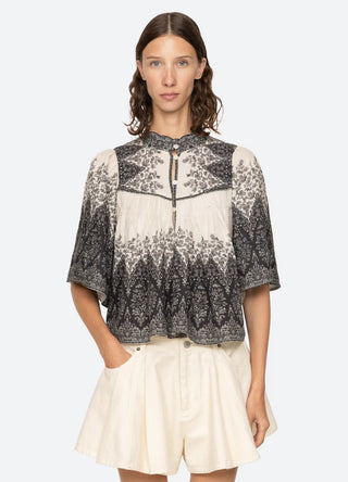 Hedra Bluse