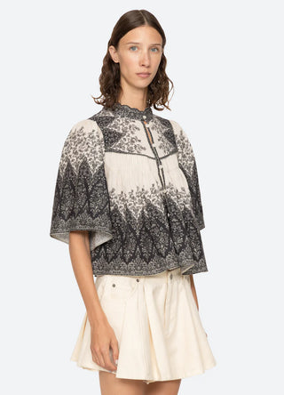 Hedra Bluse