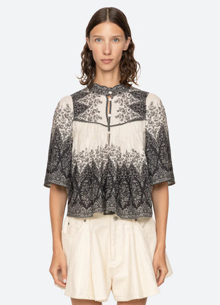 Hedra Bluse