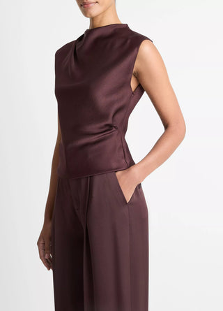 Top mit Wasserfallausschnitt