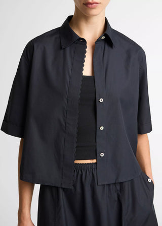 Scallop Detail Shirt