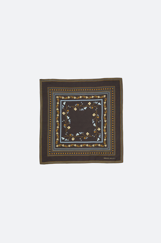 Skall Klassisches Tuch von Skall Studio in 55 x 55 cm braun