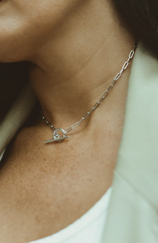 Small Love Link Kette Silber