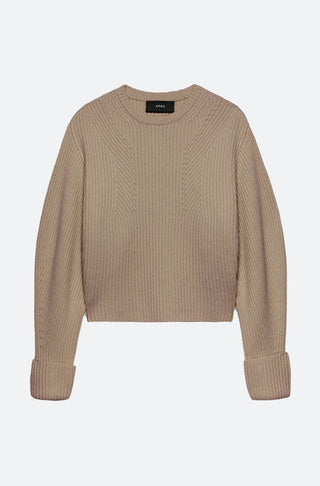 Kaschmirpullover von Arma in Taupe