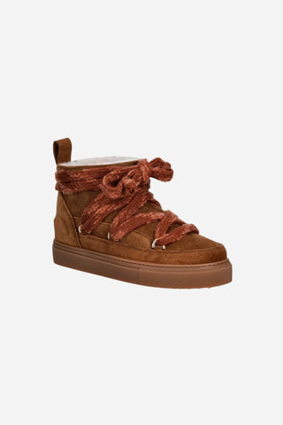 Suede Knot Sneaker Braun