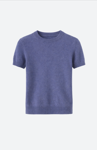 Kurzärmliger Pullover aus Woll- und Kaschmirmischung von VINCE