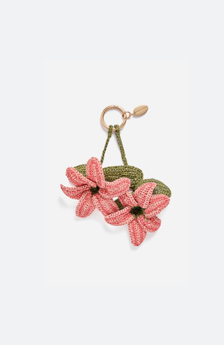 Taschenanhänger Pinke Blume von Vanessa Bruno