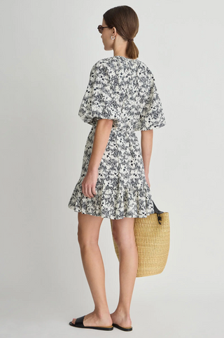 Textured Otillie Mini Kleid