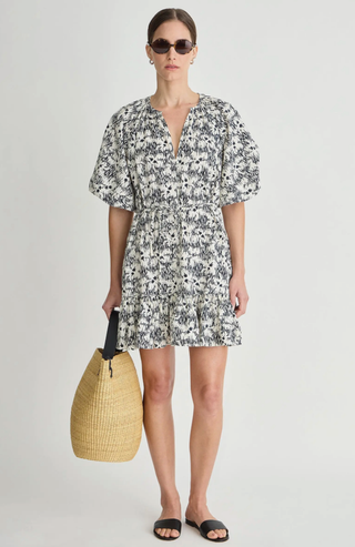 Textured Otillie Mini Kleid von Apiece Apart
