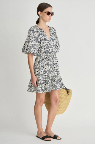 Textured Otillie Mini Kleid