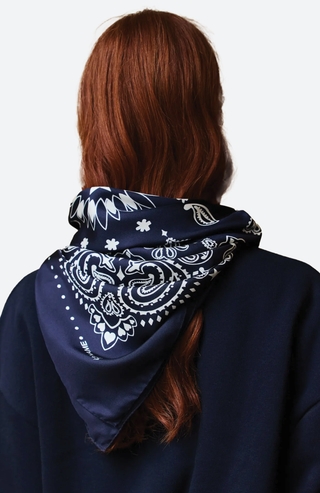 Seidentuch Navy