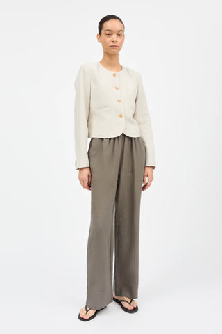 Vetiver Leinenhose