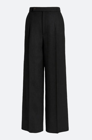 Weite Bundfaltenhose aus italienischer Wollmischung Vince