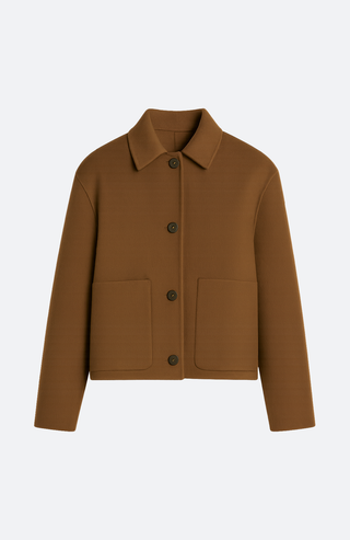 Kurze Jacke aus Woll- und Kaschmirmischung&nbsp;von Vince