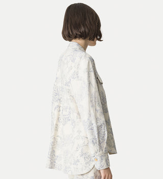 Denim Overshirt “nontiscordardime”