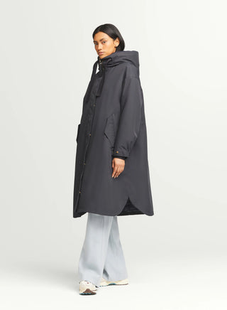 Akira Navy - 2-in-1 overize Parka