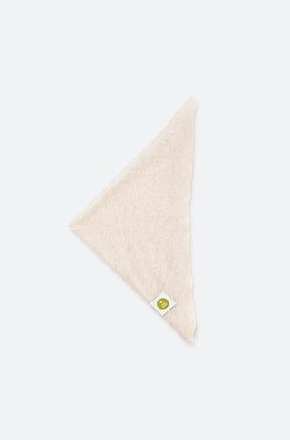 Kaschmirbandana von V Von Goat tofu cream weiss 