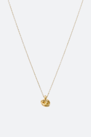 Mini Knotenkette Gold
