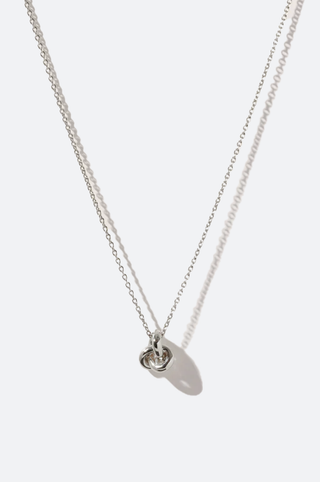 Mini Knotenkette Silber